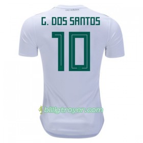 Billige Fotballdrakter Mexico G.Dos Santos 10 VM 2018 Bortedraktsett